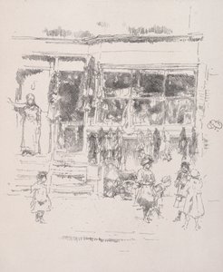 Chelsea Rags, 1888 door James Abbott McNeill Whistler