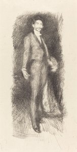 Graaf Robert de Montesquiou, nr. 2, 1894 door James Abbott McNeill Whistler