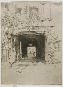 Deur en wijnstok, 1886