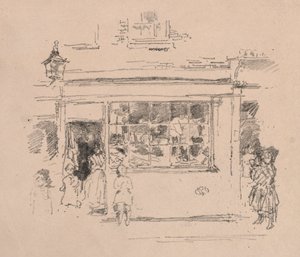 Drury Lane Rags, 1888 door James Abbott McNeill Whistler