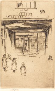 Drury Lane door James Abbott McNeill Whistler