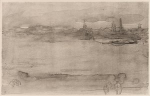 Vroege Ochtend, 1878 door James Abbott McNeill Whistler