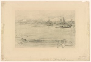 Vroege ochtend door James Abbott McNeill Whistler