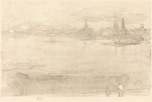 Vroege ochtend door James Abbott McNeill Whistler