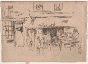 Exeter Street door James Abbott McNeill Whistler