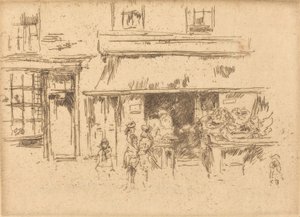 Exeter Street door James Abbott McNeill Whistler