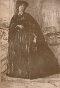 Finette door James Abbott McNeill Whistler