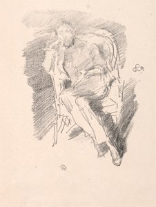 Vuurlicht - Joseph Pennell, Nr. 2, 1896 door James Abbott McNeill Whistler