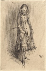Florence Leyland, ca. 1873 door James Abbott McNeill Whistler
