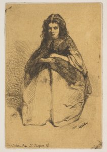 Fumette door James Abbott McNeill Whistler