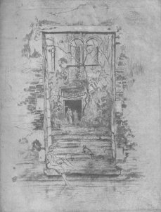 Tuin, 1880, 1904 door James Abbott McNeill Whistler