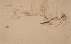 Meisje Lezend in Bed