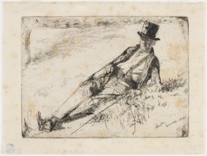 Greenwich Gepensioneerde door James Abbott McNeill Whistler