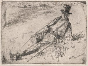 Greenwich-pensionaris, 1859 door James Abbott McNeill Whistler
