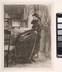 Joanna Douglas in "De Proefpreek", 1862