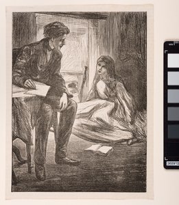 Kenneth en Lena Graeme, in "De Proefpreek", 1862