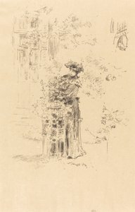 La Belle Jardinière, 1894 door James Abbott McNeill Whistler