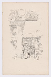 La Fruitière de la rue de Grenelle door James Abbott McNeill Whistler