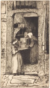 La Marchande de Moutarde, 1858 door James Abbott McNeill Whistler