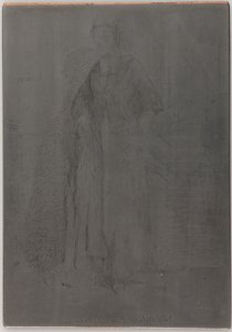 La Mere Gerard. Een van de Twaalf Etsen uit de Natuur, 1857-1858 door James Abbott McNeill Whistler