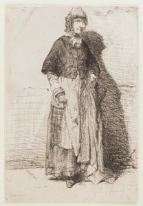 La Mère Gérard, 1858 door James Abbott McNeill Whistler