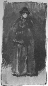 Lady Meux, ca 1882, 1904 door James Abbott McNeill Whistler