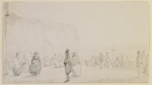 De Kusten bij Dieppe door James Abbott McNeill Whistler
