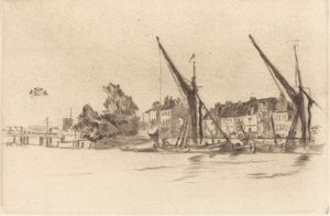 Lindsey Huizen door James Abbott McNeill Whistler