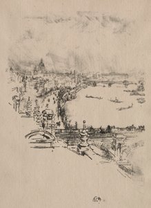 Klein Londen door James Abbott McNeill Whistler