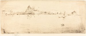 Kleine groet, 1879-1880 door James Abbott McNeill Whistler