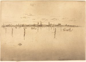 Klein Venetië door James Abbott McNeill Whistler