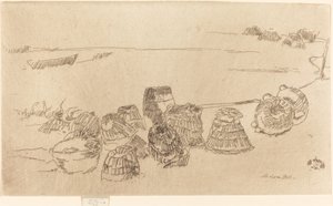 Kreeftenmanden door James Abbott McNeill Whistler