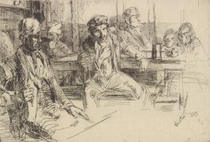 Loodsarbeiders door James Abbott McNeill Whistler