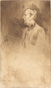 Lord Wolseley, ca. 1877 door James Abbott McNeill Whistler