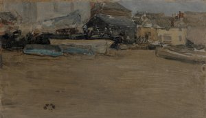 Laagwater, 1883-1884 door James Abbott McNeill Whistler
