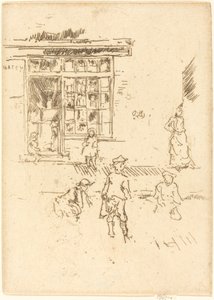 Marmeren door James Abbott McNeill Whistler