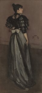 Parelmoer en zilver: De Andalusiër door James Abbott McNeill Whistler
