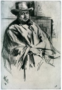Mr Mann, 1860 1904 door James Abbott McNeill Whistler