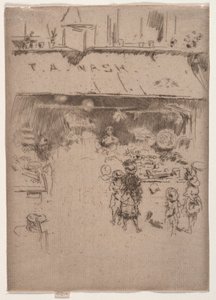 Nashs Fruitwinkel door James Abbott McNeill Whistler