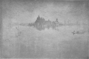 Nocturne-Salute, c1879 door James Abbott McNeill Whistler