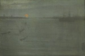 Nocturne: Blauw en Goud, Southampton Water