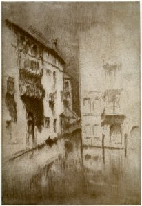Nocturne: Paleizen, ca. 1879 1904 door James Abbott McNeill Whistler