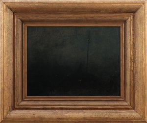 Nocturne in zwart en goud: Toegang tot Southampton Water door James Abbott McNeill Whistler