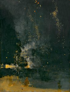 Nocturne in Zwart en Goud, de Vallende Raket, 1875