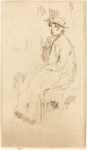 Nora Quinn door James Abbott McNeill Whistler