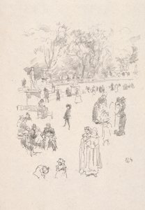 Kindermeisjes, 1894 door James Abbott McNeill Whistler