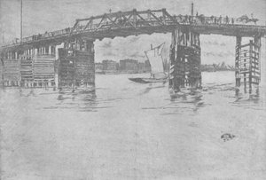 Oude Battersea-brug, 1879, 1904