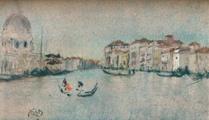 Op een Venetiaans kanaal, c1854-1903, 1903 door James Abbott McNeill Whistler