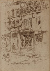 Petite Rue au Beurre, Brussel, 1887