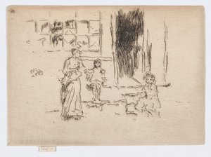 Petticoat Lane, ca. 1886-88 door James Abbott McNeill Whistler